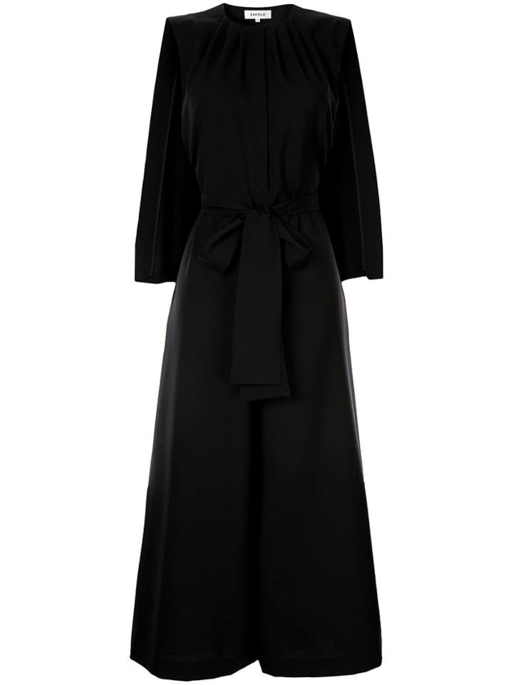 Enföld Cape Jumpsuit - Black