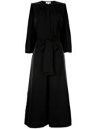 Enföld Cape Jumpsuit - Black
