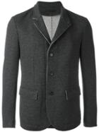 Z Zegna Two Button Blazer, Men's, Size: 48, Grey, Polyamide/polyester/rayon/wool