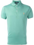 Polo Ralph Lauren Logo Patch Polo Shirt, Men's, Size: Medium, Green, Cotton/spandex/elastane