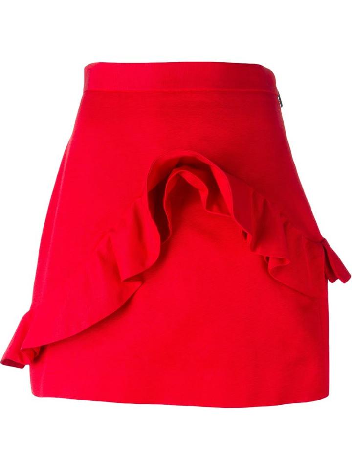 Msgm Volant Skirt