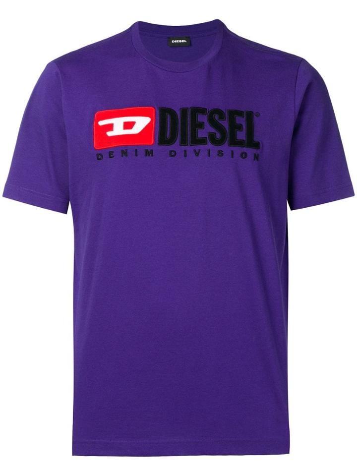 Diesel T-just-division T-shirt - Purple