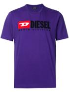 Diesel T-just-division T-shirt - Purple