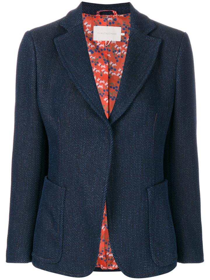 L'autre Chose Slim-fit Tailored Blazer - Blue