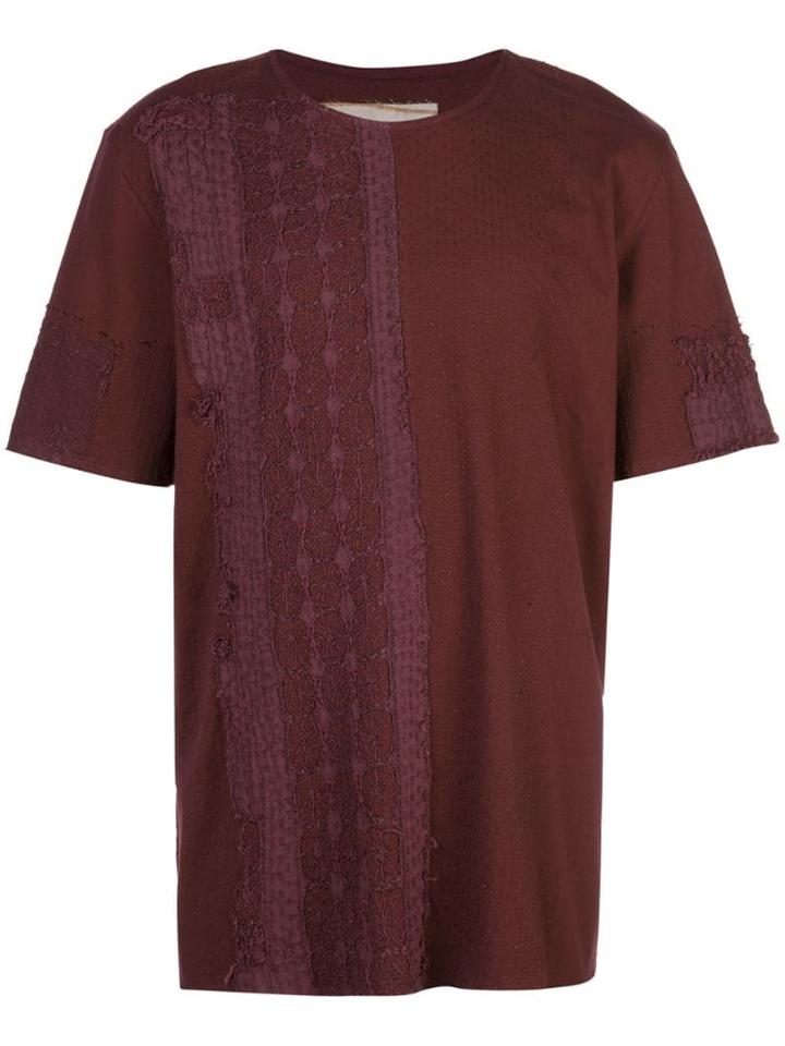 By Walid Textured T-shirt