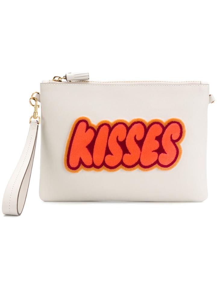 Anya Hindmarch Kisses Clutch Bag - Nude & Neutrals