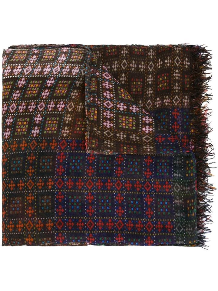 Faliero Sarti 'papua' Scarf, Men's, Silk/modal/cashmere