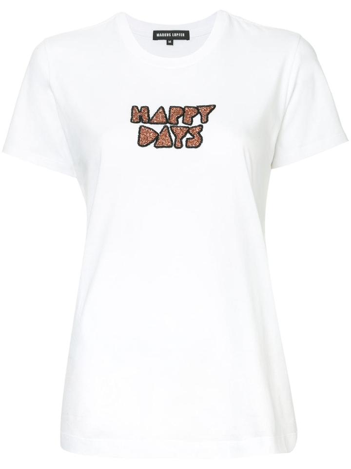 Markus Lupfer Loose Fitted T-shirt - White