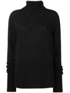 Ann Demeulemeester Turtleneck Sweater - Black
