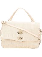 Zanellato Small Postina Bag, Women's, Nude/neutrals, Cotton