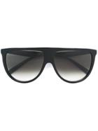 Céline Eyewear 'thin Shadow' Sunglasses - Black