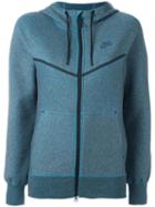 Nike Nikelab X Kim Jones Technical Fleece Hoodie, Women's, Size: Xs, Blue, Cotton/polyester