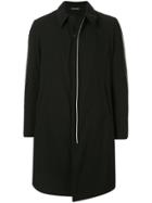 Emporio Armani Lined Shirt-style Coat - Black