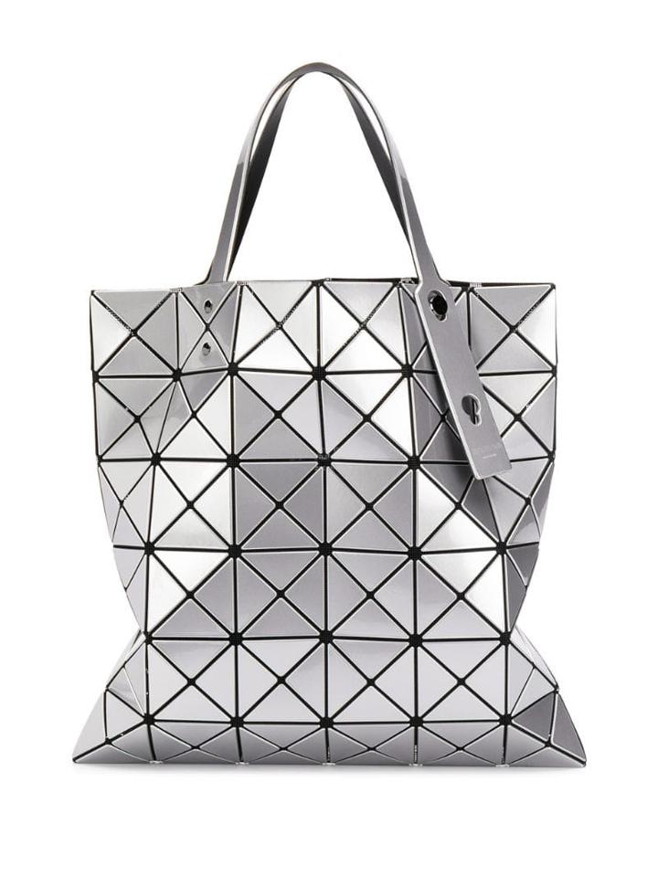 Bao Bao Issey Miyake Geometric Tote - Silver