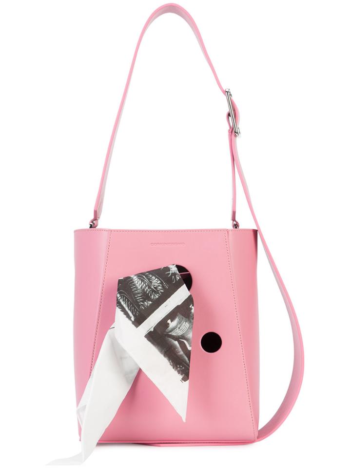 Calvin Klein 205w39nyc Bandana Bucket Bag - Pink & Purple