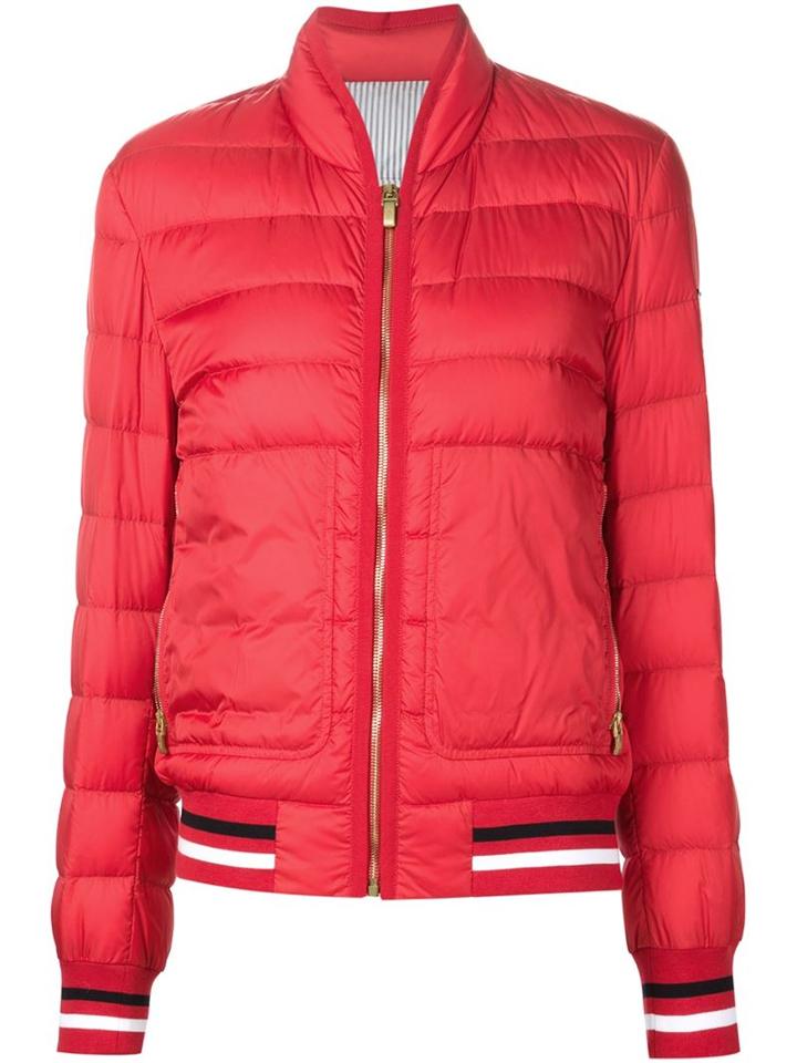 Moncler Gamme Bleu Zipped Padded Jacket