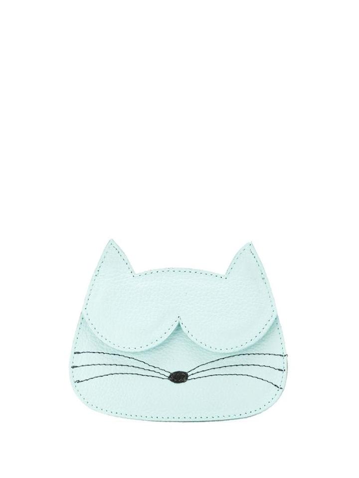 Sarah Chofakian Cat Card-holder - Blue