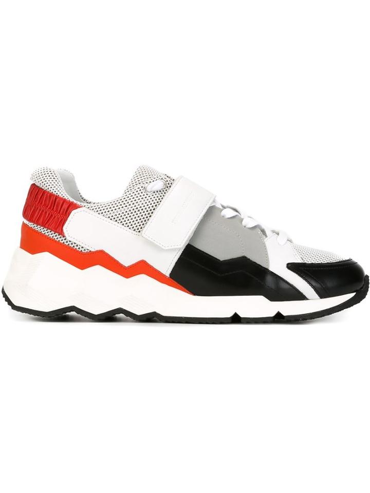 Pierre Hardy Comet Sneakers, Men's, Size: 42, White, Leather/rubber