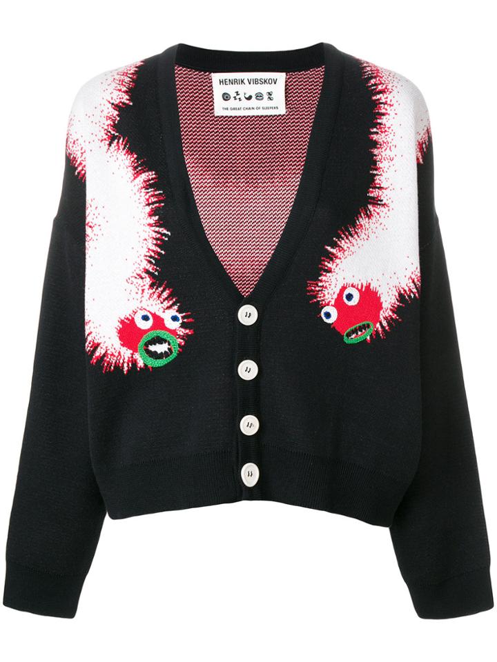 Henrik Vibskov Monster Cardigan - Black