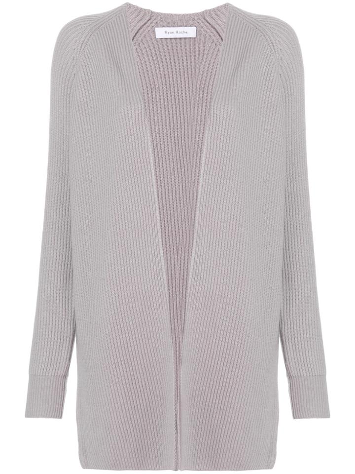 Ryan Roche Deconstructed Cardigan - Grey