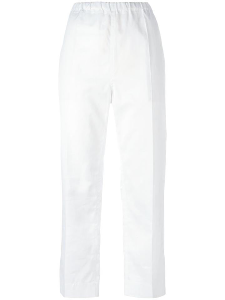 Sofie D'hoore Cropped Track Pants - White
