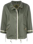 Alessandra Chamonix Zipped Fitted Jacket - Green