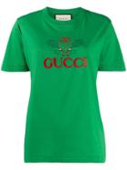 Gucci Gucci Tennis Logo T-shirt - Green
