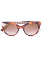 Jimmy Choo Eyewear 'mirtas' Sunglasses - Brown