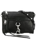 Rebecca Minkoff Zipped Crossbody Bag, Women's, Black, Leather