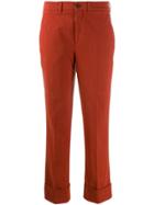 Incotex Tapered Cropped Trousers