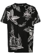 Givenchy Angel Print T-shirt - Black