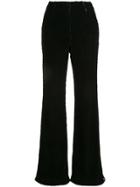 Rachel Gilbert Addie Flared Sequin Trousers - Black
