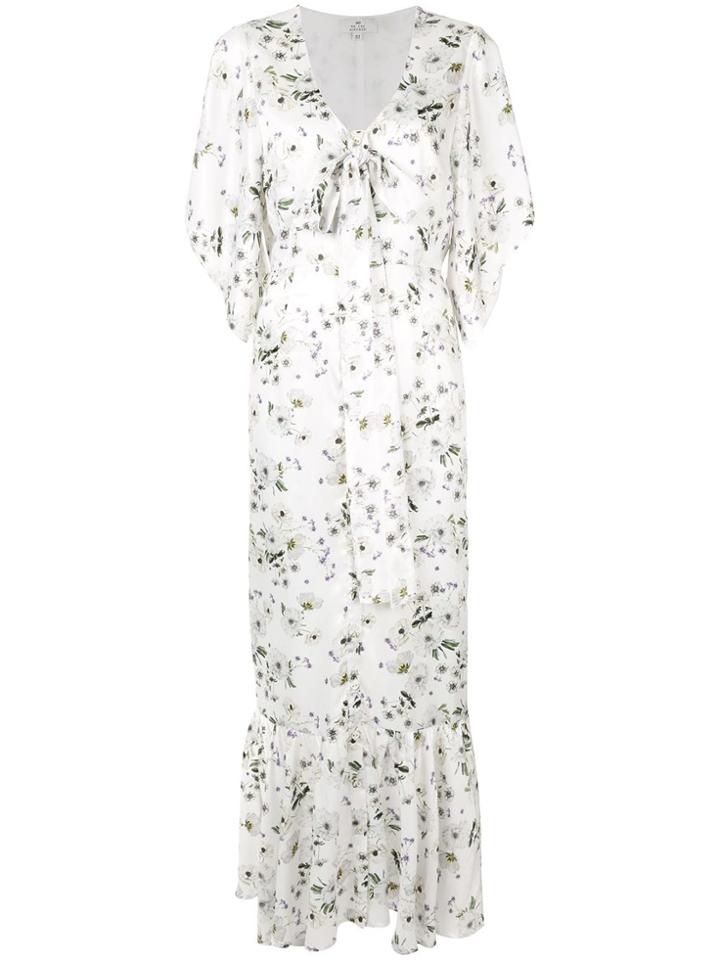 We Are Kindred Frenchie Tie Front Dress - White