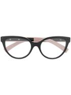 Valentino Eyewear Cat-eye Glasses - Black