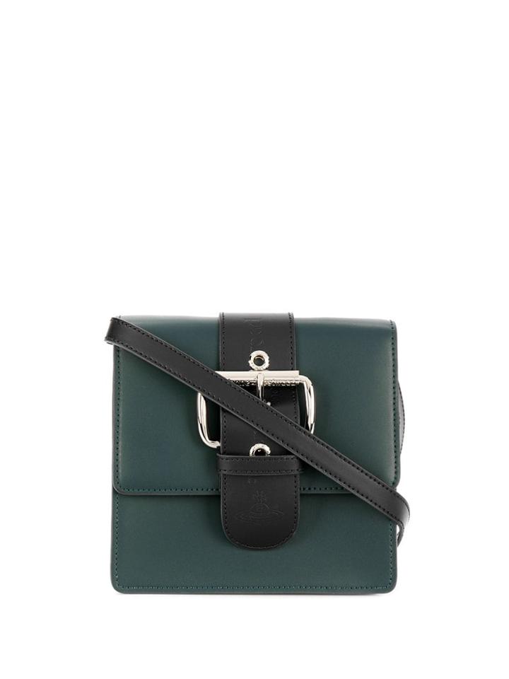 Vivienne Westwood Buckle Mini Bag - Green