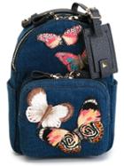 Valentino Butterfly Denim Backpack