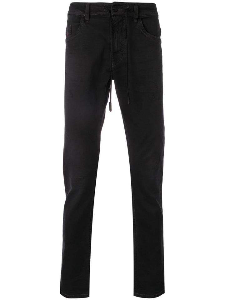 Diesel Thommer Joggjeans - Black