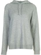 T By Alexander Wang - Hooded Sweatshirt - Women - Cashmere/wool - Xs, Grey, Cashmere/wool
