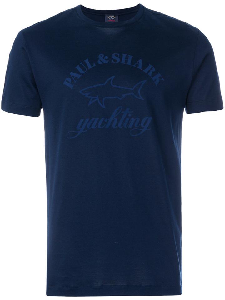 Paul & Shark Printed T-shirt - Blue