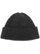 Brunello Cucinelli Ribbed Knitted Hat - Grey