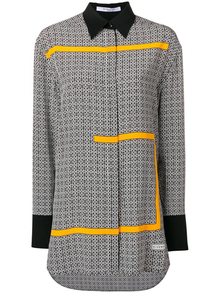 Givenchy 4g Printed Shirt - Black