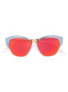 Dior Eyewear 'mirrored' Sunglasses - Metallic