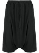 Unconditional Cropped Harem Trousers - Black