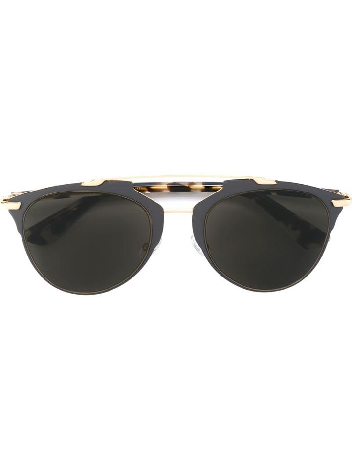 Dior Eyewear 'reflected' Sunglasses, Adult Unisex, Black, Acetate/metal (other)