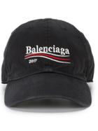 Balenciaga 2017 Baseball Cap - Black