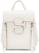 Tod's Classic Backpack - White