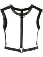 À La Garçonne Leather Harness - Black