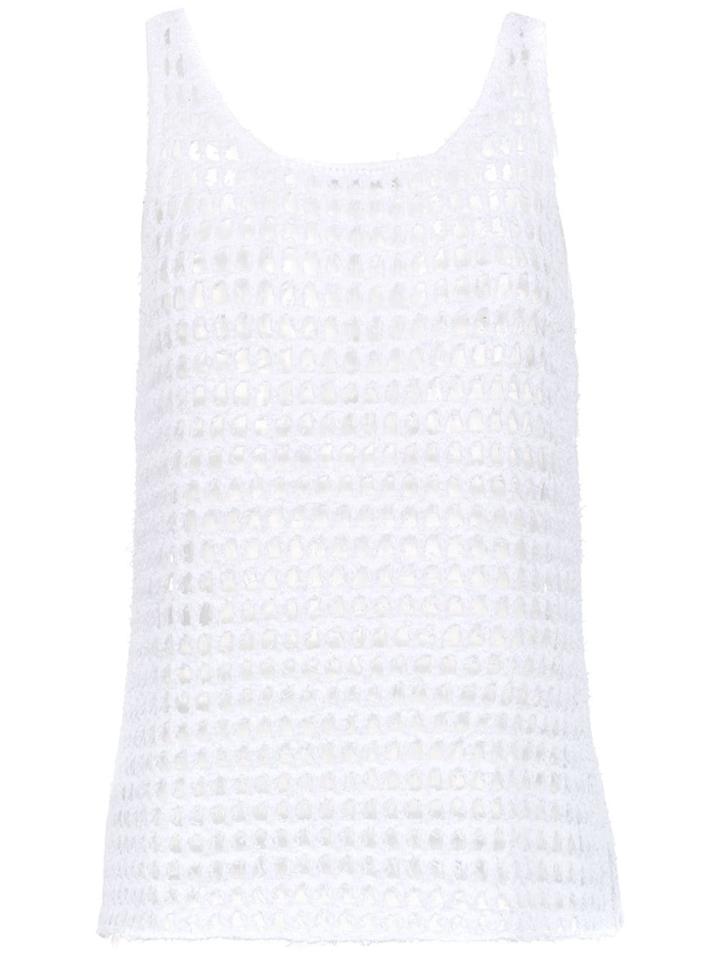 Cecilia Prado Knit Candy Blouse - White