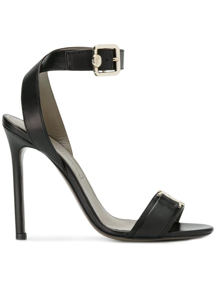 Versace Collection Ankle Strap Sandals - Black