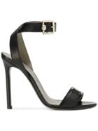 Versace Collection Ankle Strap Sandals - Black
